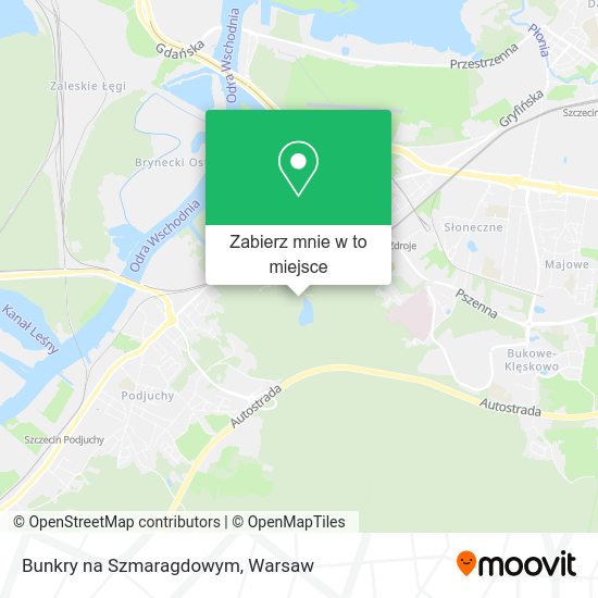 Mapa Bunkry na Szmaragdowym