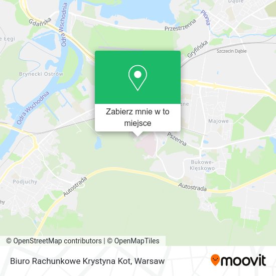 Mapa Biuro Rachunkowe Krystyna Kot