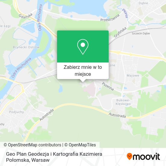 Mapa Geo Plan Geodezja i Kartografia Kazimiera Połomska