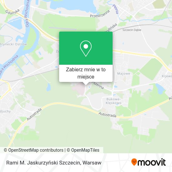 Mapa Rami M. Jaskurzyński Szczecin