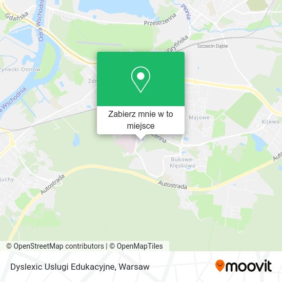 Mapa Dyslexic Uslugi Edukacyjne