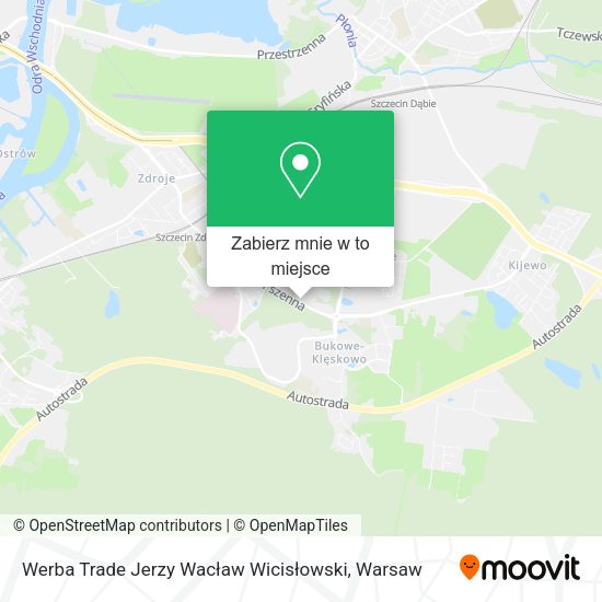 Mapa Werba Trade Jerzy Wacław Wicisłowski