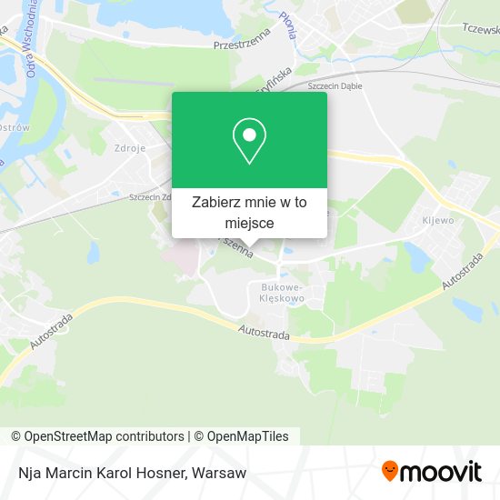 Mapa Nja Marcin Karol Hosner