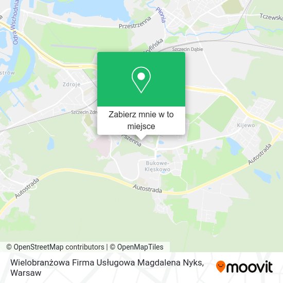 Mapa Wielobranżowa Firma Usługowa Magdalena Nyks