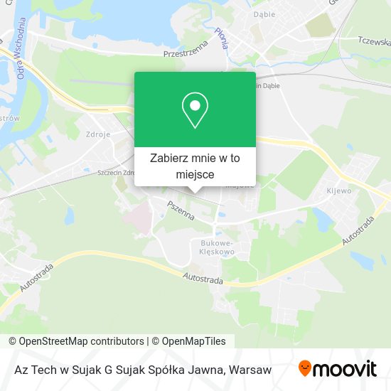 Mapa Az Tech w Sujak G Sujak Spółka Jawna