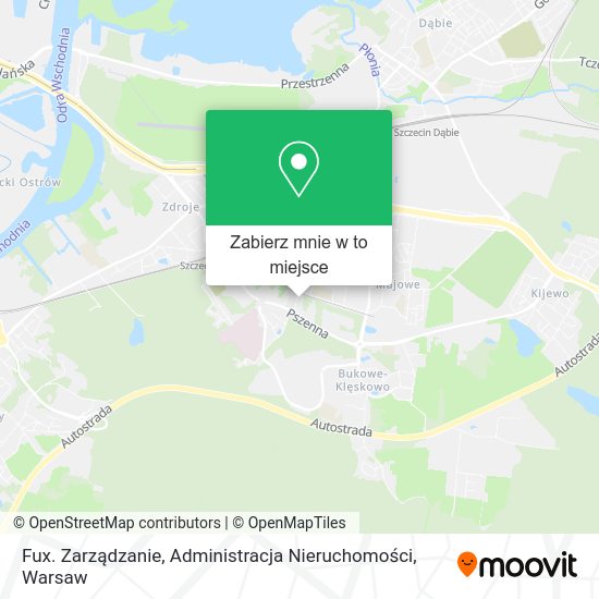 Mapa Fux. Zarządzanie, Administracja Nieruchomości