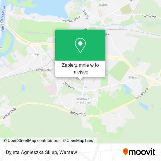 Mapa Dyjeta Agnieszka Sklep