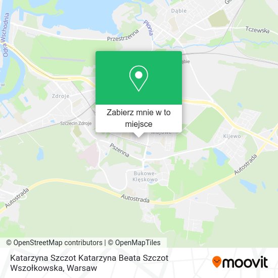 Mapa Katarzyna Szczot Katarzyna Beata Szczot Wszołkowska