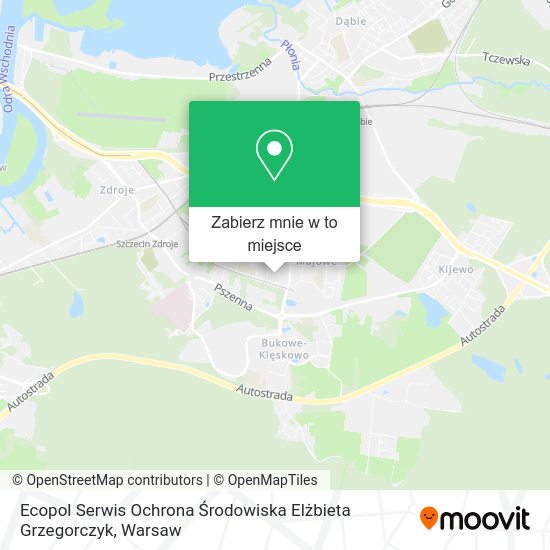 Mapa Ecopol Serwis Ochrona Środowiska Elżbieta Grzegorczyk