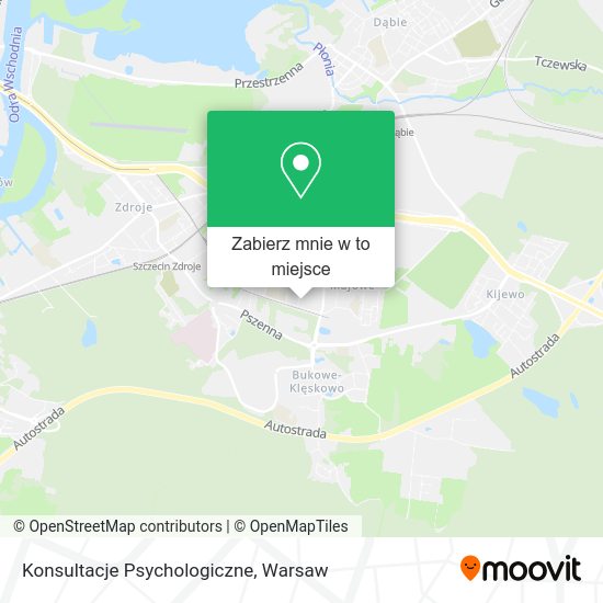 Mapa Konsultacje Psychologiczne