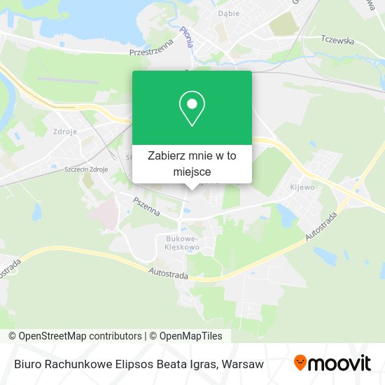 Mapa Biuro Rachunkowe Elipsos Beata Igras