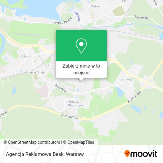 Mapa Agencja Reklamowa Besk