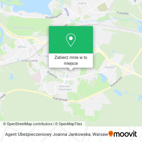 Mapa Agent Ubezpieczeniowy Joanna Jankowska