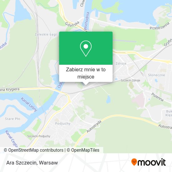 Mapa Ara Szczecin