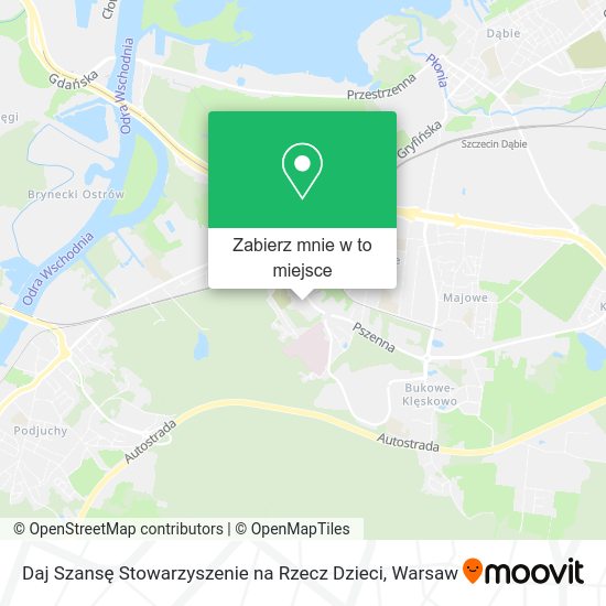 Mapa Daj Szansę Stowarzyszenie na Rzecz Dzieci