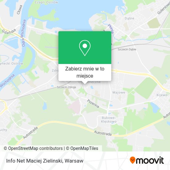 Mapa Info Net Maciej Zielinski