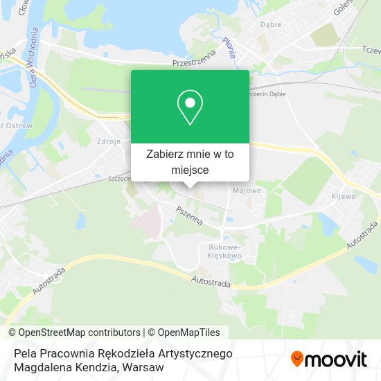 Mapa Pela Pracownia Rękodzieła Artystycznego Magdalena Kendzia