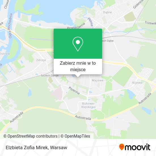 Mapa Elzbieta Zofia Mirek