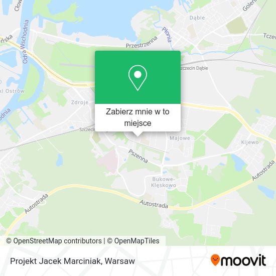 Mapa Projekt Jacek Marciniak