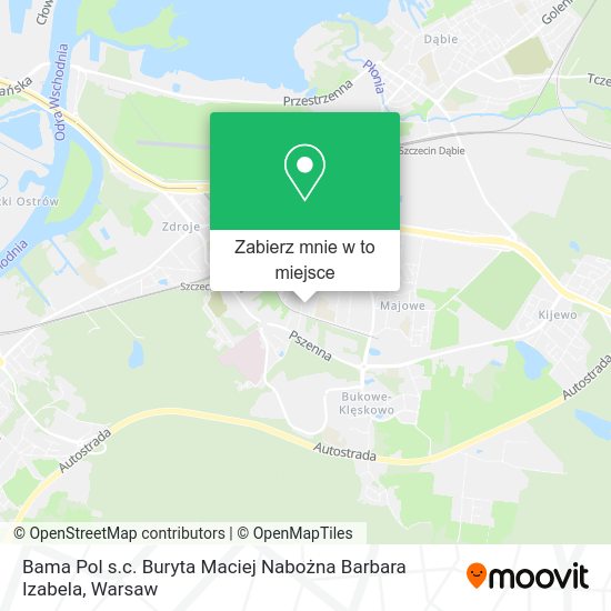 Mapa Bama Pol s.c. Buryta Maciej Nabożna Barbara Izabela