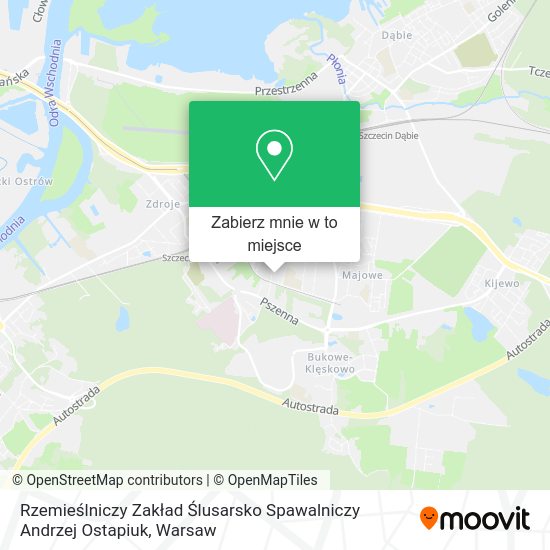 Mapa Rzemieślniczy Zakład Ślusarsko Spawalniczy Andrzej Ostapiuk