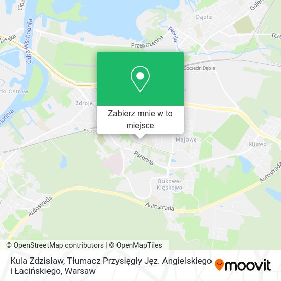 Mapa Kula Zdzisław, Tłumacz Przysięgły Jęz. Angielskiego i Łacińskiego