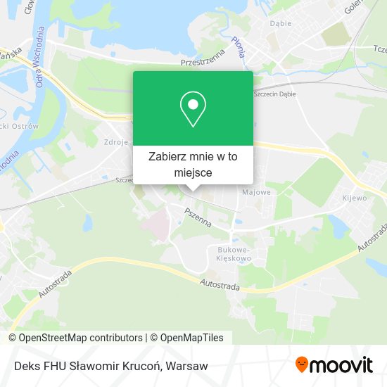 Mapa Deks FHU Sławomir Krucoń