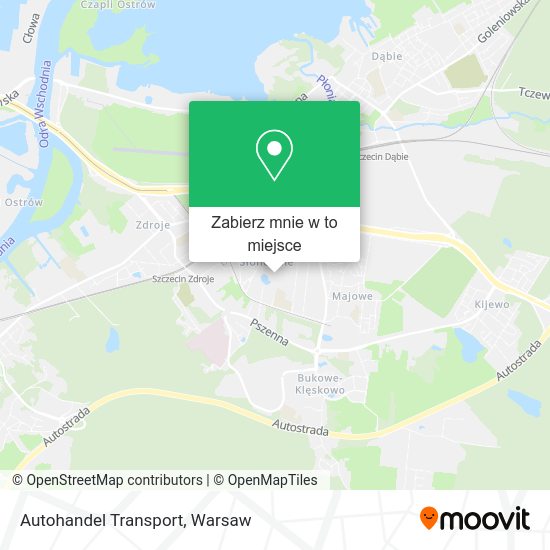 Mapa Autohandel Transport