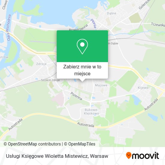 Mapa Usługi Księgowe Wioletta Mistewicz