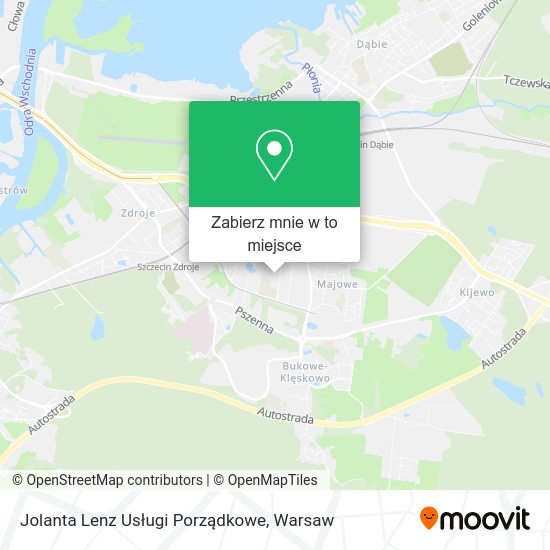 Mapa Jolanta Lenz Usługi Porządkowe