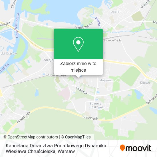 Mapa Kancelaria Doradztwa Podatkowego Dynamika Wiesława Chruścielska