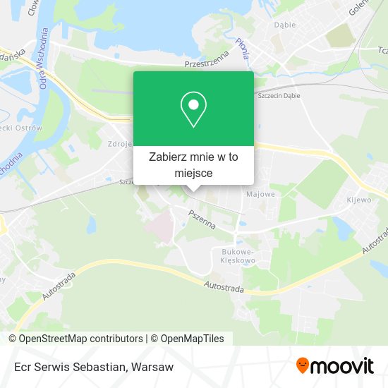 Mapa Ecr Serwis Sebastian