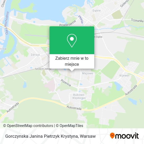 Mapa Gorczynska Janina Pietrzyk Krystyna