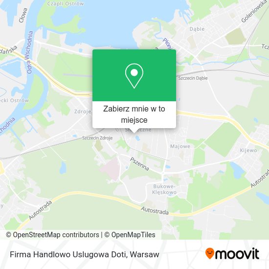 Mapa Firma Handlowo Uslugowa Doti