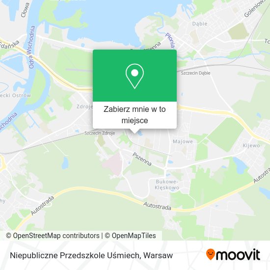 Mapa Niepubliczne Przedszkole Uśmiech