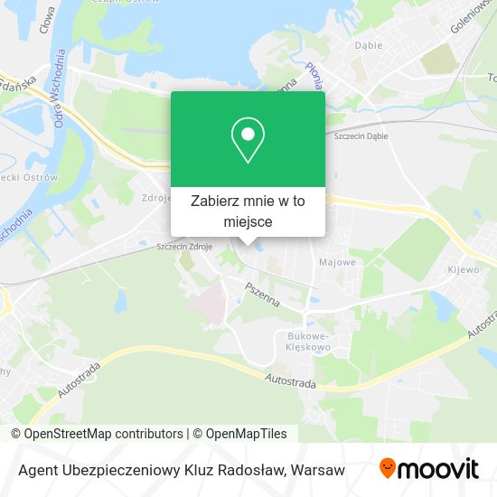 Mapa Agent Ubezpieczeniowy Kluz Radosław