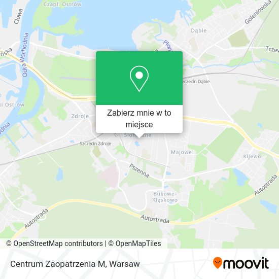 Mapa Centrum Zaopatrzenia M