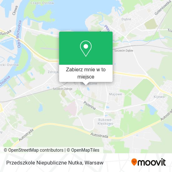 Mapa Przedszkole Niepubliczne Nutka