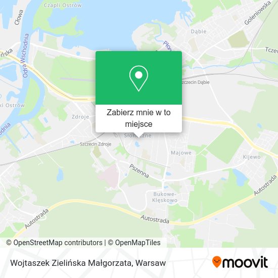 Mapa Wojtaszek Zielińska Małgorzata