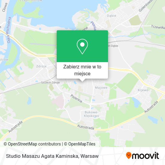 Mapa Studio Masazu Agata Kaminska