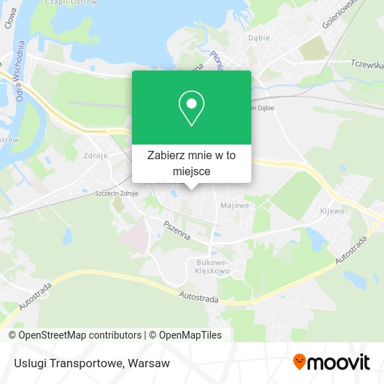 Mapa Uslugi Transportowe