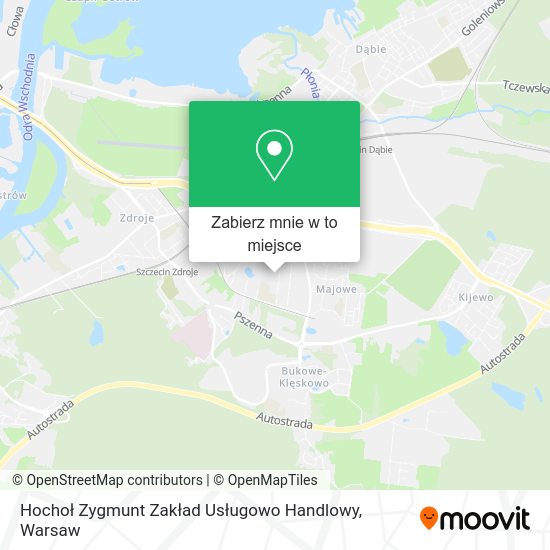 Mapa Hochoł Zygmunt Zakład Usługowo Handlowy