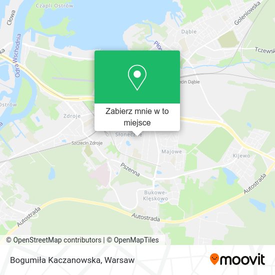 Mapa Bogumiła Kaczanowska