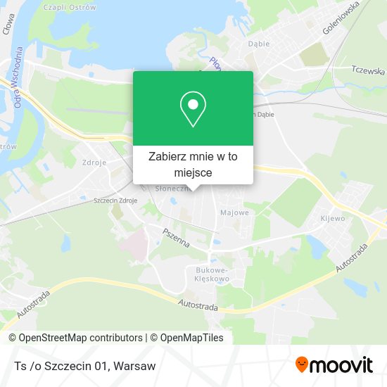 Mapa Ts /o Szczecin 01