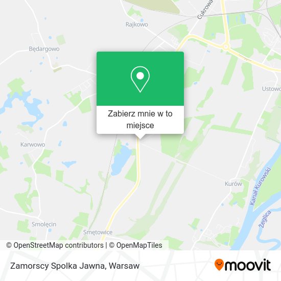 Mapa Zamorscy Spolka Jawna