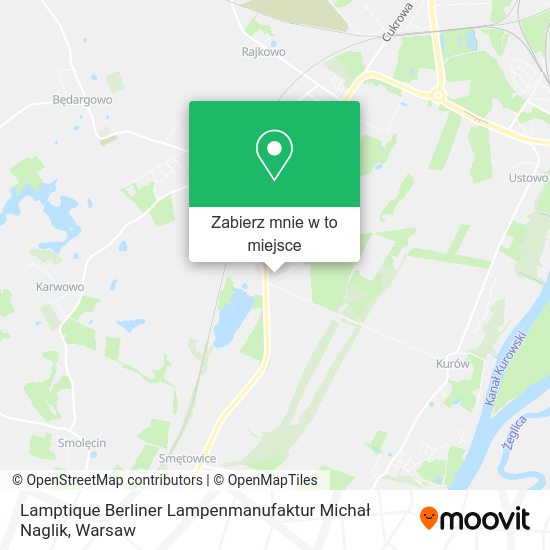 Mapa Lamptique Berliner Lampenmanufaktur Michał Naglik