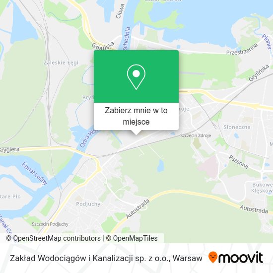 Mapa Zakład Wodociągów i Kanalizacji sp. z o.o.