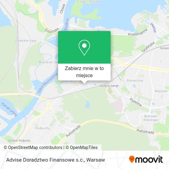 Mapa Advise Doradztwo Finansowe s.c.