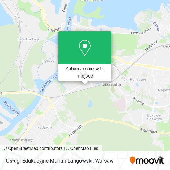 Mapa Usługi Edukacyjne Marian Langowski