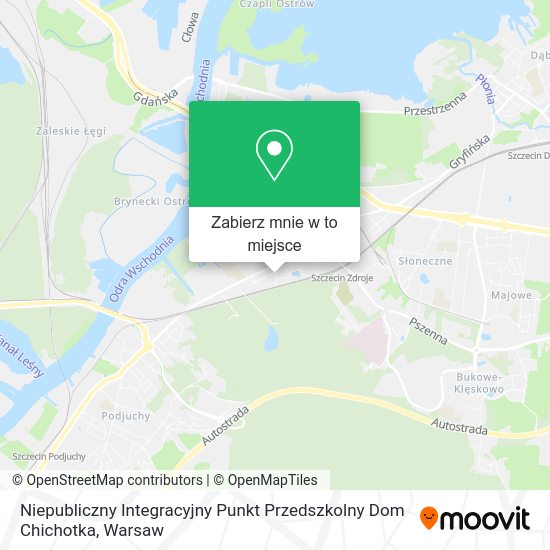 Mapa Niepubliczny Integracyjny Punkt Przedszkolny Dom Chichotka